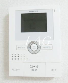 【セキュリティ】 | クレール・Ｔ | モニター付きインターホンです。