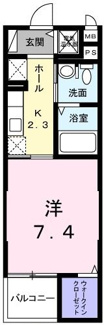【間取り】 | サニーフォルネ | 間取りです。