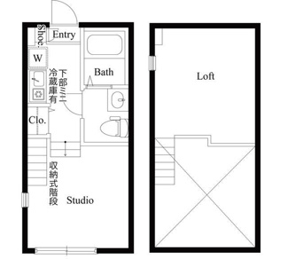 【間取り】 | ハーモニーテラス千住緑町 | 間取りです。