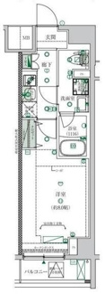 【間取り】 | SS Advance高島平 | 間取りです。