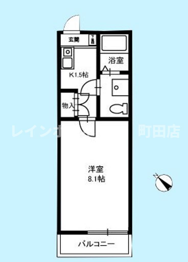 カーサ・アズーロ※初期費用分割後払いサービス利用可能物件の間取り