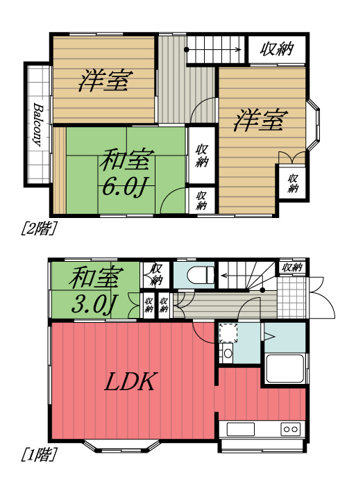 【間取り】 | 市原市皆吉戸建