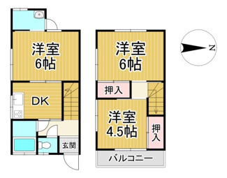 【間取り】 | 川西市小戸３丁目5の11　中古一戸建て