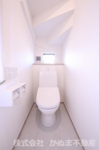ハートフルタウン鹿沼市幸町1丁目新築のトイレ|〇トイレ〇
各階にトイレがございます。