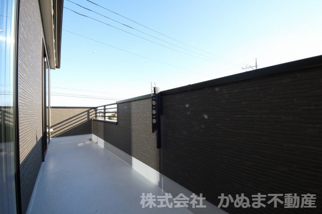 ハートフルタウン鹿沼市幸町1丁目新築のバルコニー|〇バルコニー〇
広さのあるバルコニーです。