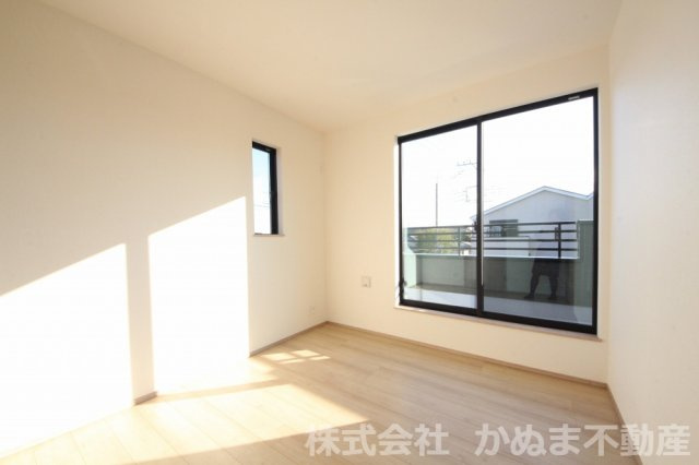 ハートフルタウン鹿沼市幸町1丁目新築の寝室|〇洋室〇
2F　南側5.25帖の洋室です。