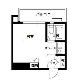 【間取り】 | プラティーク新宿曙橋 | 間取りです。