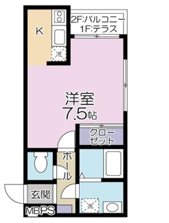 【間取り】 | アーバン荻窪  | 間取りです。