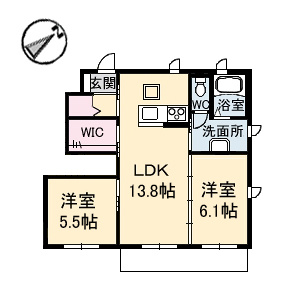 エクレール長楽寺 B棟