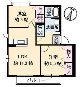 ボナール上安 A棟