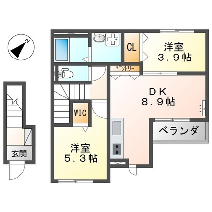 スターテラス長楽寺の間取り|間取図