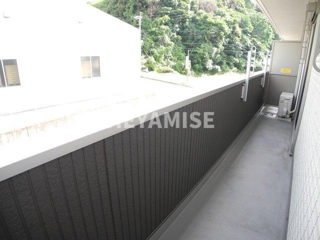 クレストヴィラのバルコニー|※同物件別号室（2F）の写真でございます※現況を優先します※