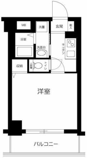【間取り】 | グリフィン・武蔵小杉 | 間取りです。