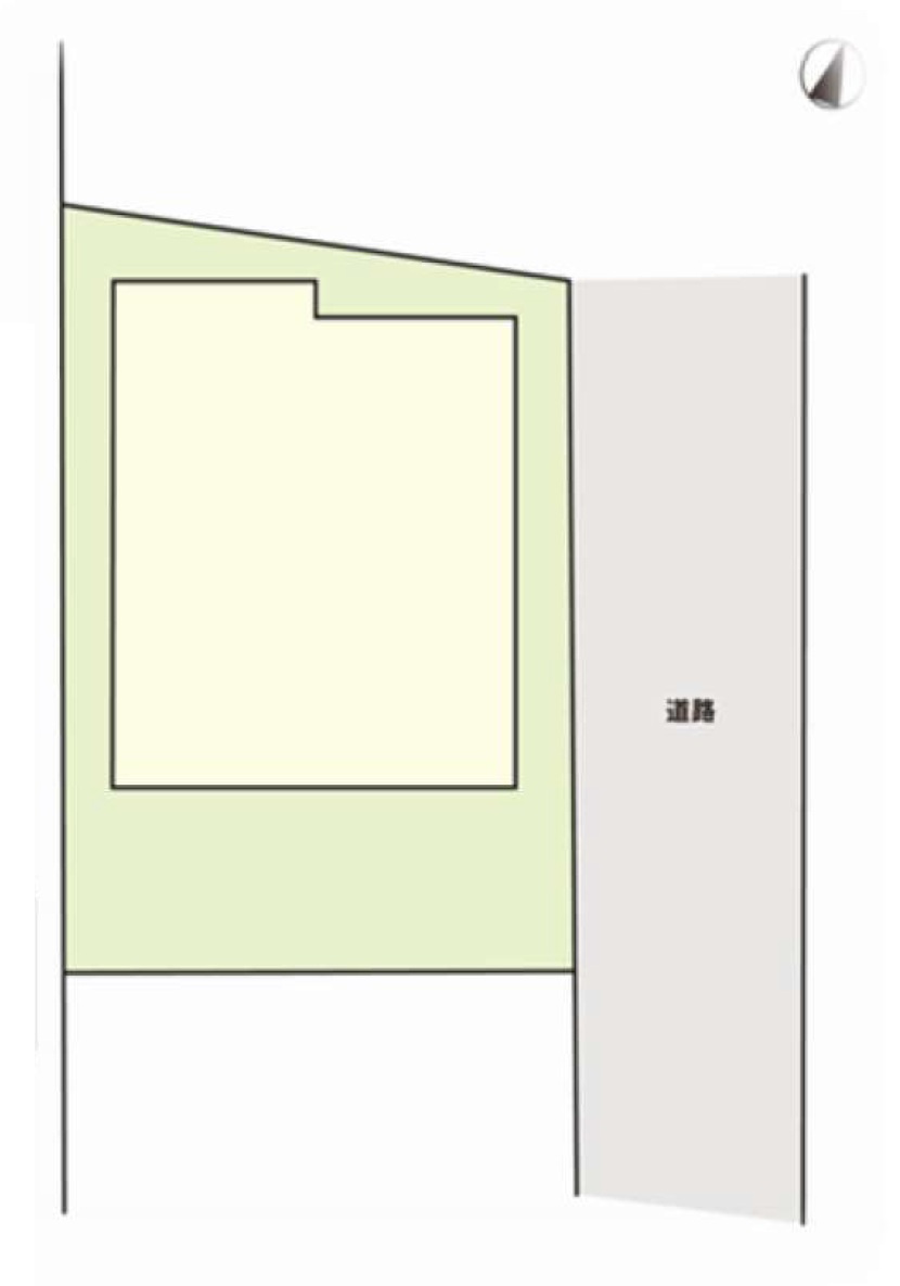 狭山市鵜ノ木　中古一戸建　～リフォーム後のお引渡～の区画図|カーポート1台分。