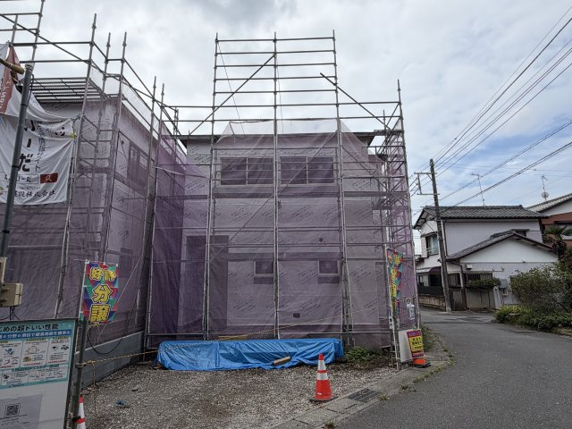 【外観】 | 深谷市本住町　Livele Garden.s　新築戸建　全3棟　1号棟 | 8/16撮影