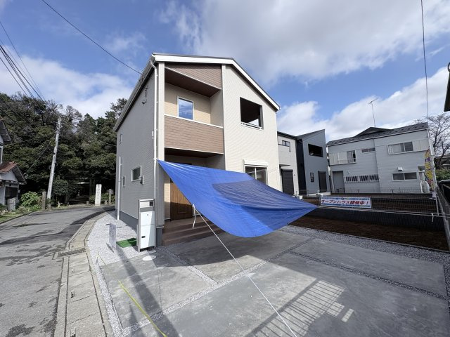 【前面道路含む現地写真】 | 深谷市本住町　Livele Garden.s　新築戸建　全3棟　1号棟 | 8/16撮影