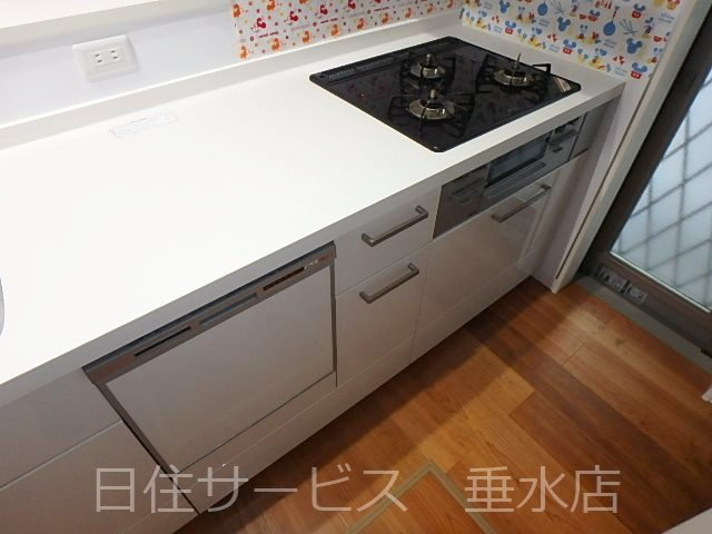 伊川谷町長坂戸建のキッチン|きれいなキッチンです