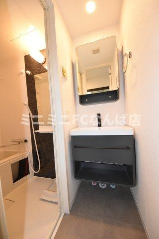 セレニテ難波グランデノールの洗面所