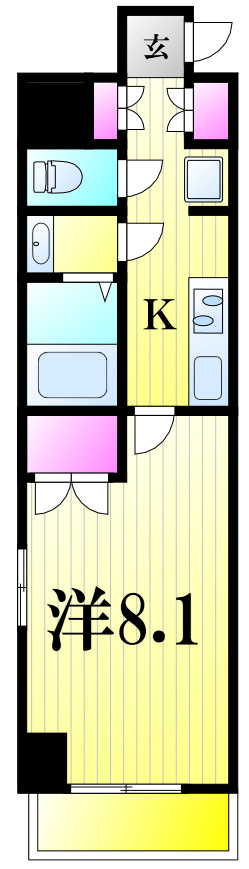 第17シントウキョウビルの間取り
