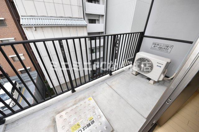ソシオ心斎橋のバルコニー
