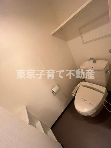 グリューネ白山のトイレ