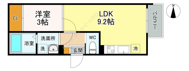 REGALEST六丁の目の間取り