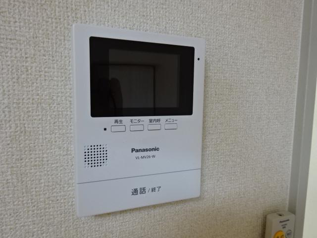 サントピアグリーンのセキュリティ|カメラ付インターホン