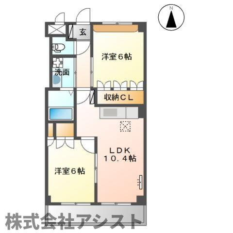 Crystal　ＭＴの間取り