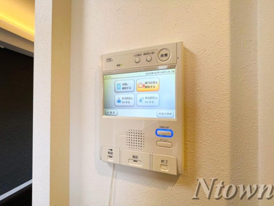 【セキュリティ】 | カスタリア新栄Ⅱ | モニター付きインターフォンです