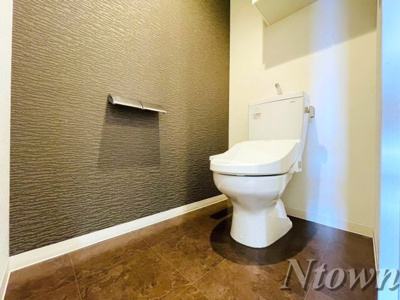 【トイレ】 | カスタリア新栄Ⅱ | シンプルで使いやすいトイレです