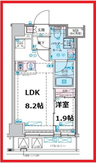 【間取り】 | リヴシティ本所吾妻橋
