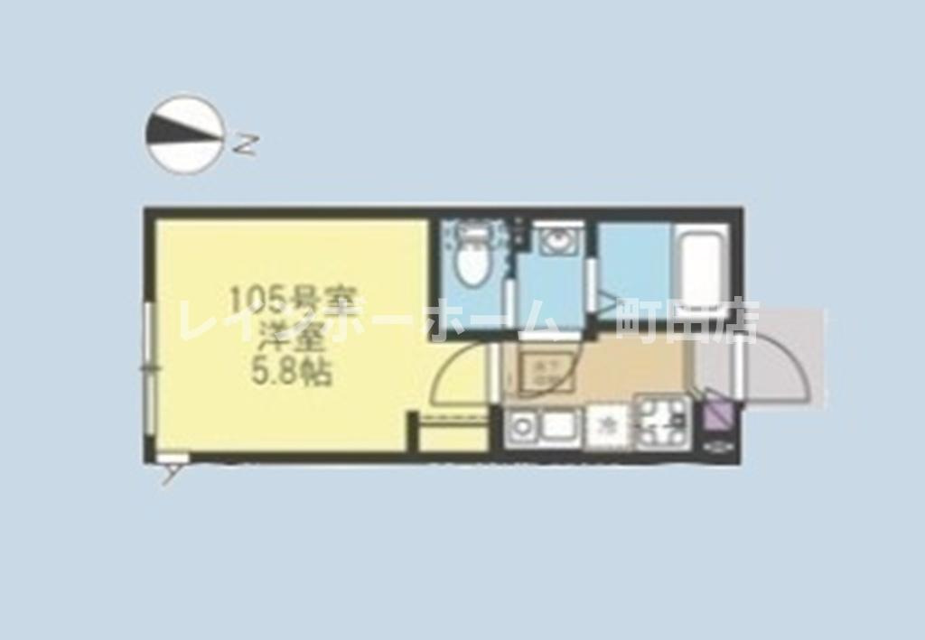 アザーレ・パッシオ長津田 ※初期費用分割後払いサービス利用可能物件の間取り