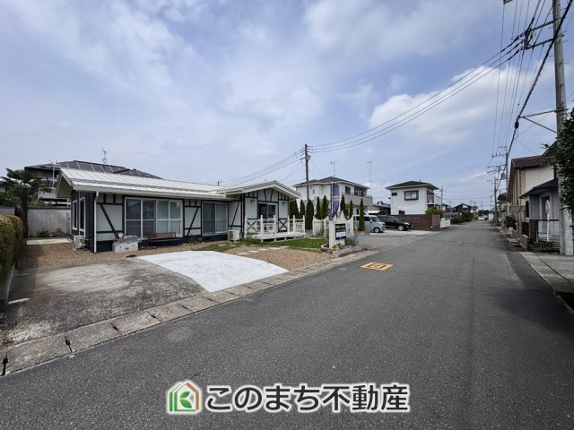 宇都宮市下田原町平屋住宅の前面道路含む現地写真|前面道路含む現地写真