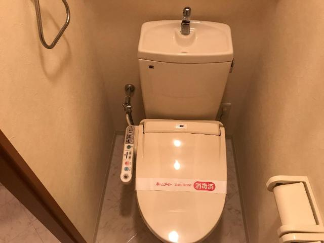 グランドコート弥生のトイレ|シャワー付トイレ
