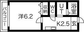みおつくし都島の間取り