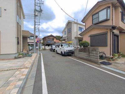 【前面道路含む現地写真】 | 立川市若葉町4丁目　新築戸建　【全1棟】