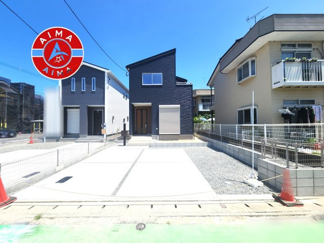 福岡市東区三苫2丁目第2-3棟（3号棟）の外観|デザイン性のある外観です。