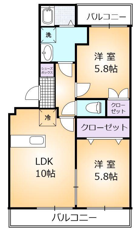 サンシャインステートの間取り