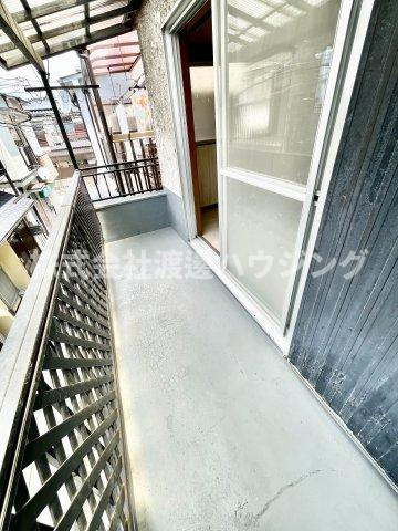尼崎市西立花町一戸建のバルコニー