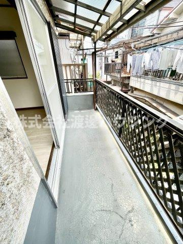 尼崎市西立花町一戸建のバルコニー