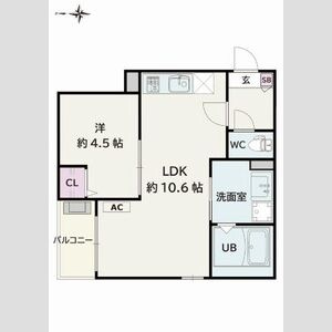 【間取り】 | Jack gobanⅠ