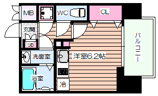 【間取り】 | ファーストフィオーレ塚本ウェルビング