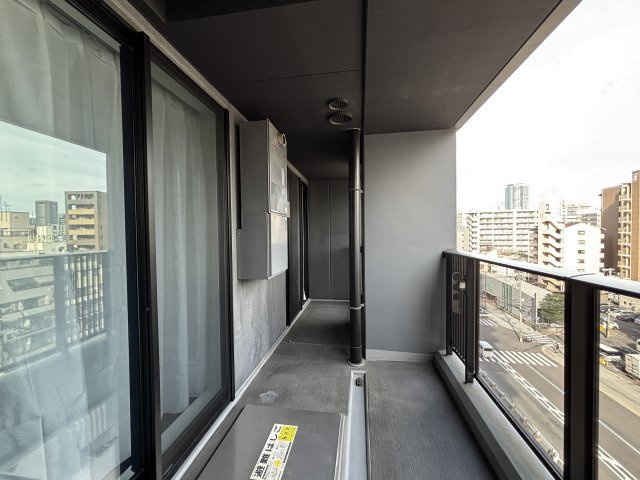 シティタワー梅田東のバルコニー