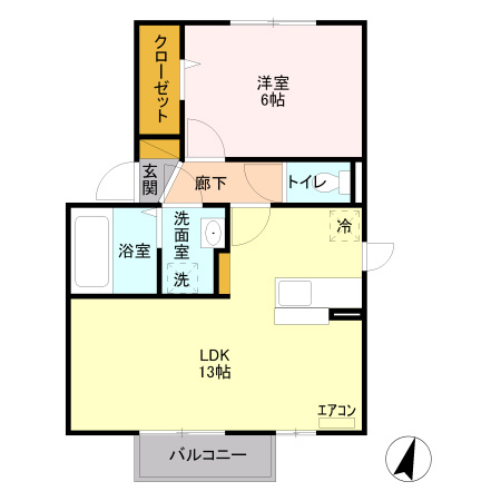 オアシスの間取り