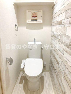 【トイレ】 | フジパレス守口梶町 | 清潔感のあるトイレです