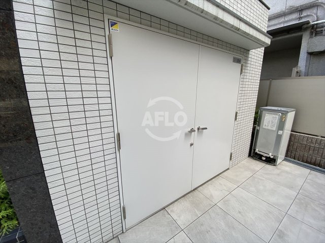 ワールドアイ天王寺ミラージュのその他共用部分|ワールドアイ天王寺ミラージュ　ゴミ置き場