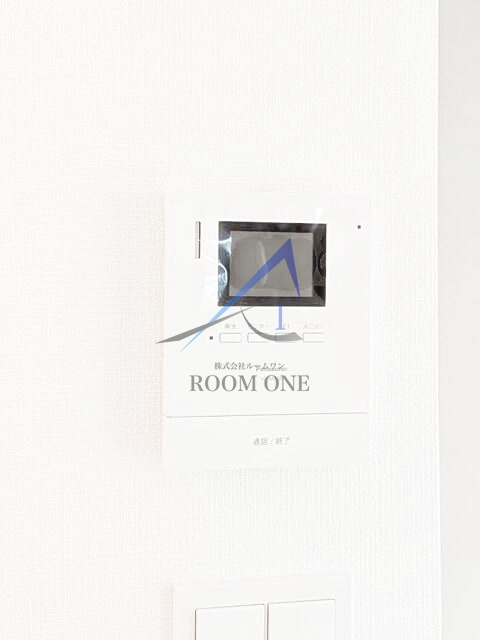 アモルファ　ベータのセキュリティ|モニター付きインターホンです。