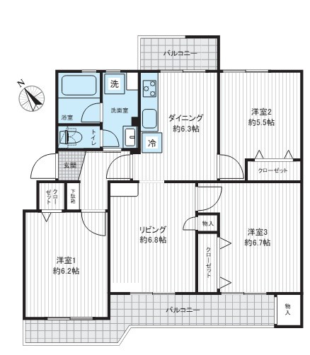 幕張サンハイツ8号棟