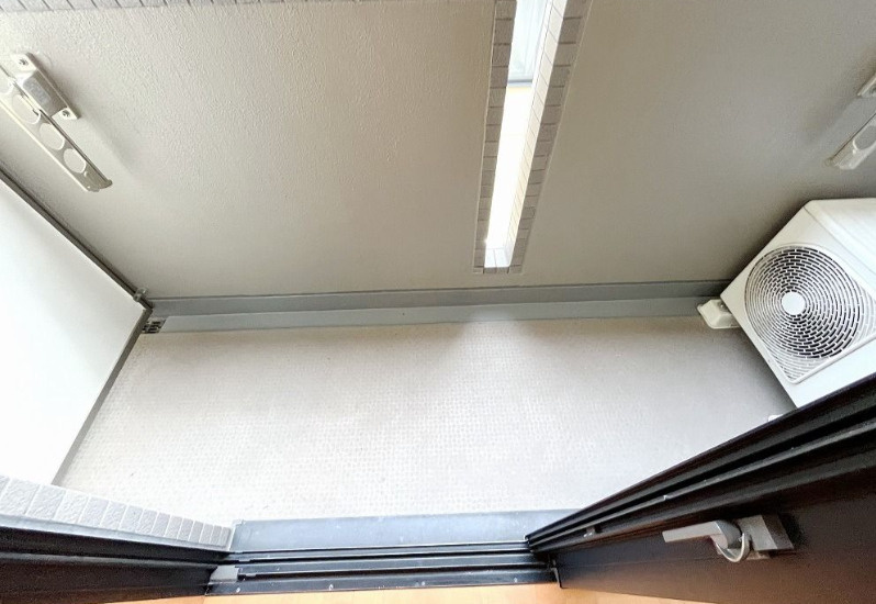ルーブル武蔵小山弐番館のバルコニー