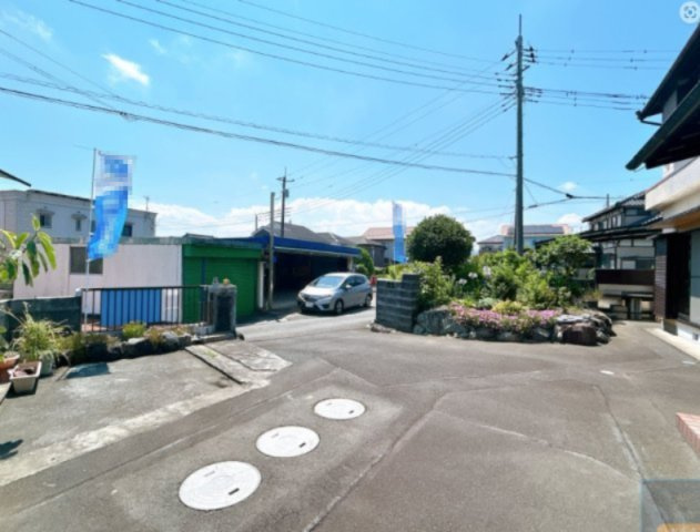 中古戸建　富士宮市小泉　土地面積278.66㎡ (84.29坪)の庭
